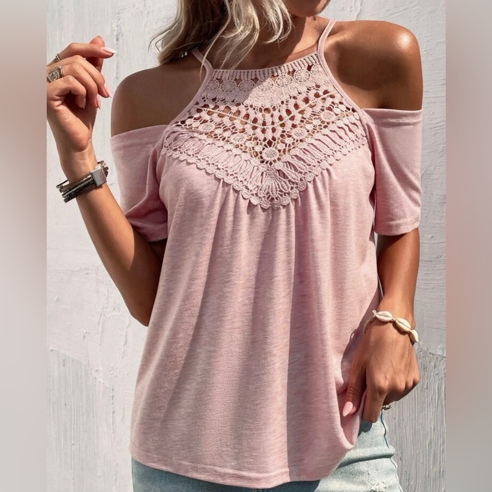 Cute off the shoulder knit top